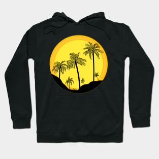 Sunset t-shirt Hoodie